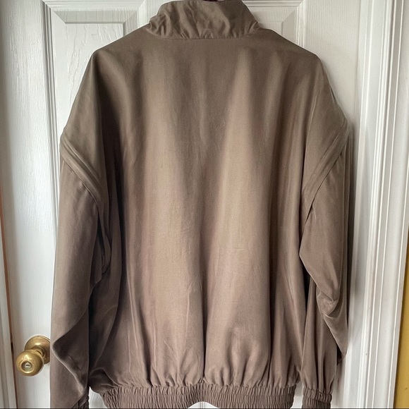 Bobby Chan 1/2 Zip golf Jacket Vest Silk M - Picture 6 of 8